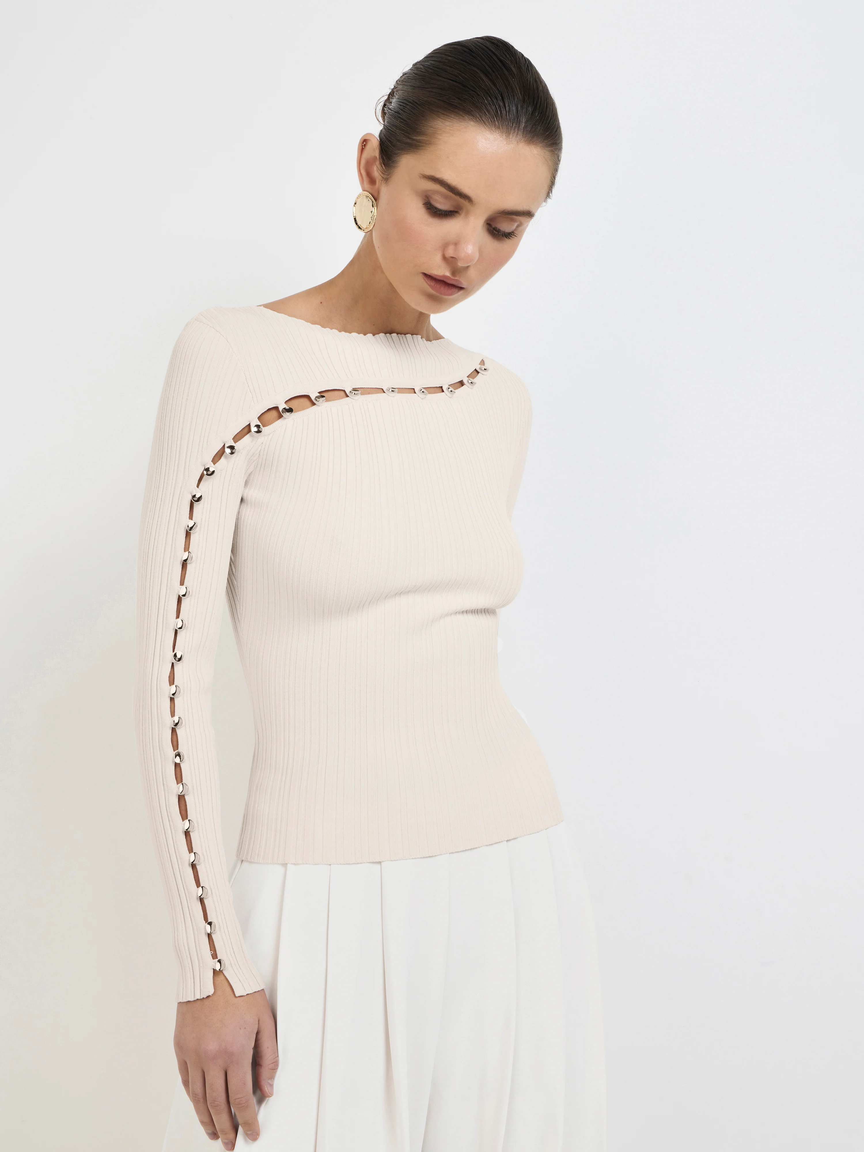 CLAUDETTE KNIT TOP