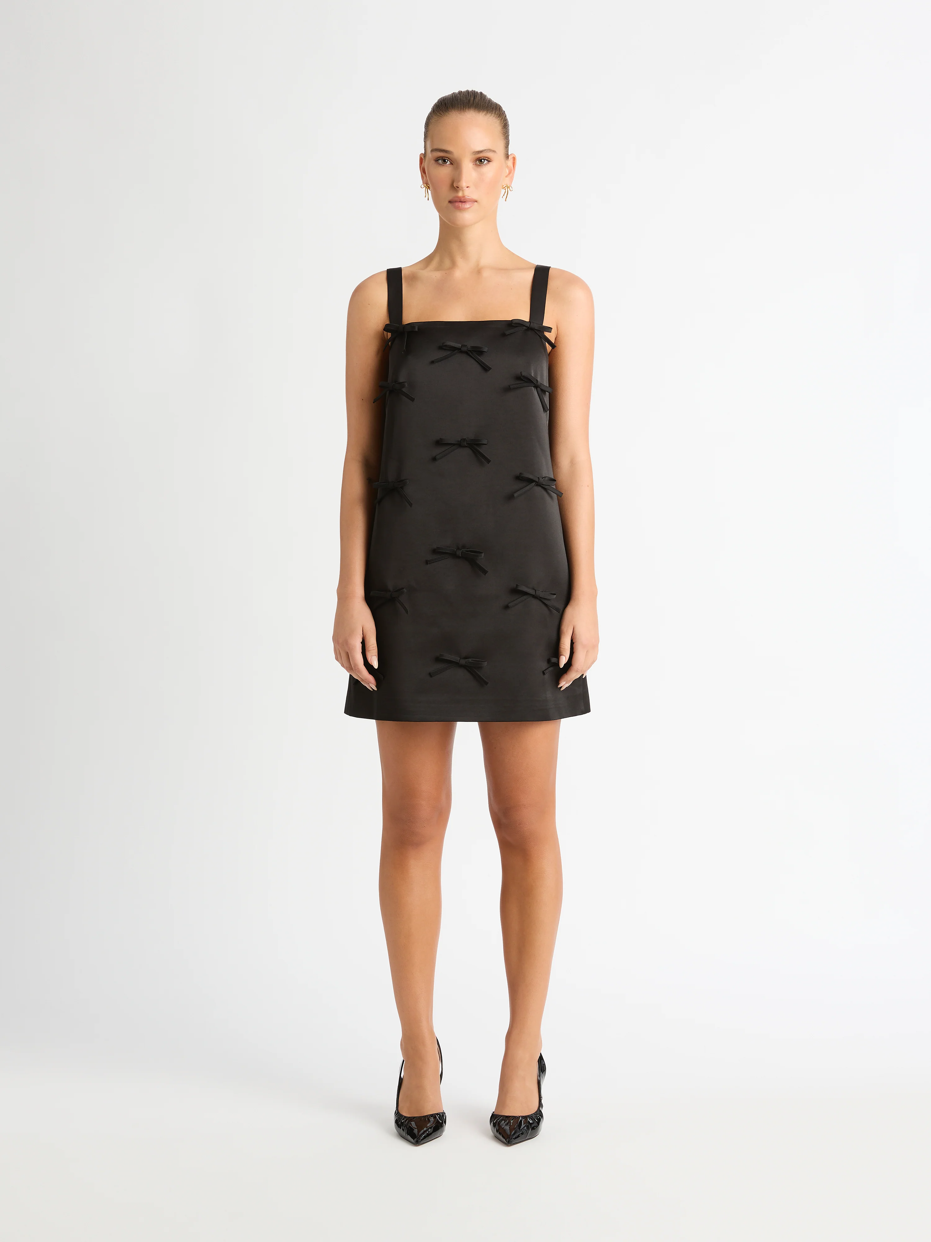 KALINA SHIFT MINI DRESS