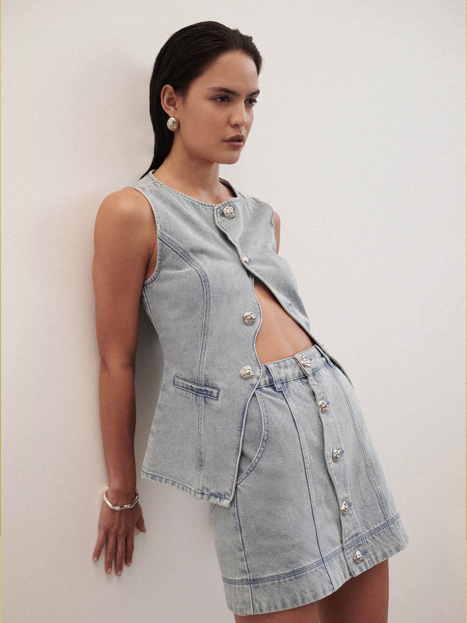 LAINEY DENIM VEST