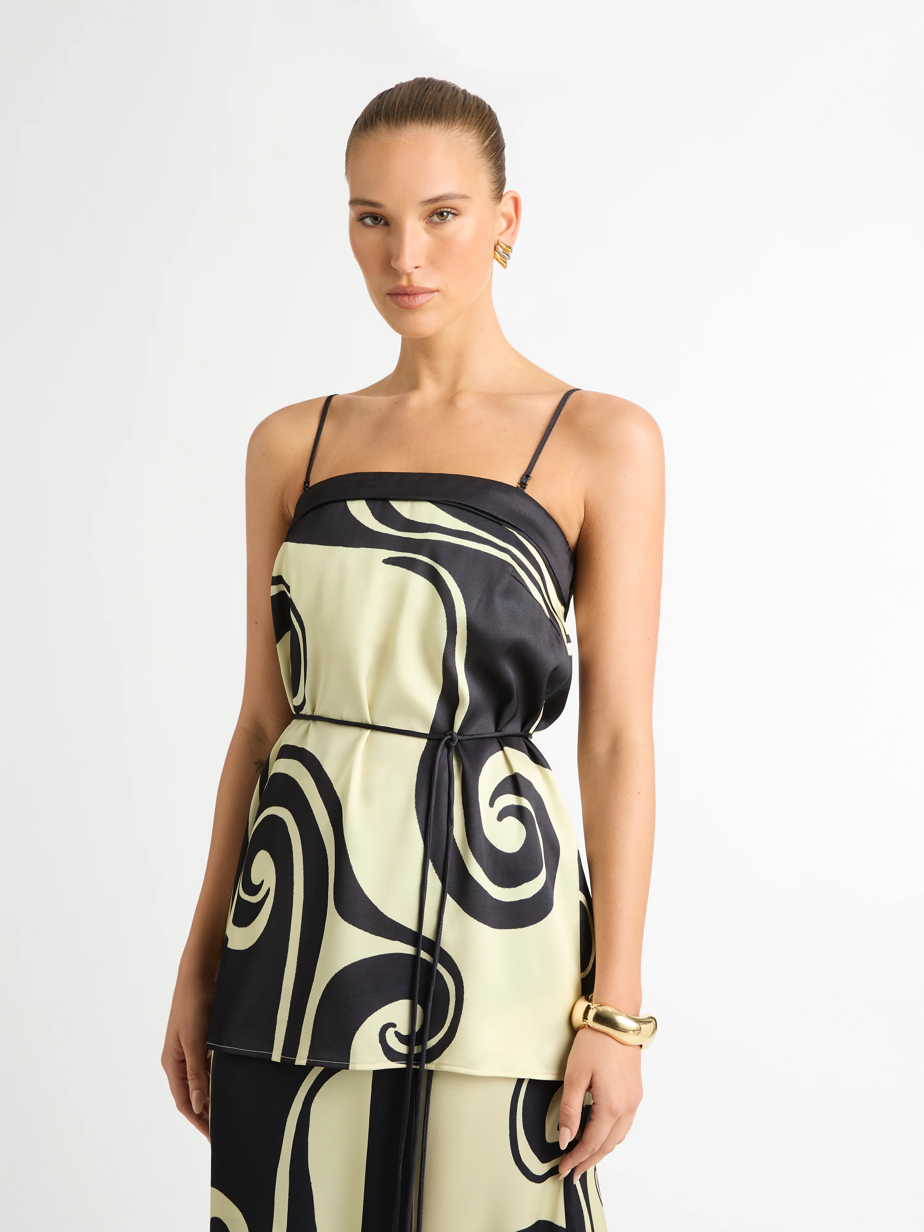 OCEANIC SWIRL TOP