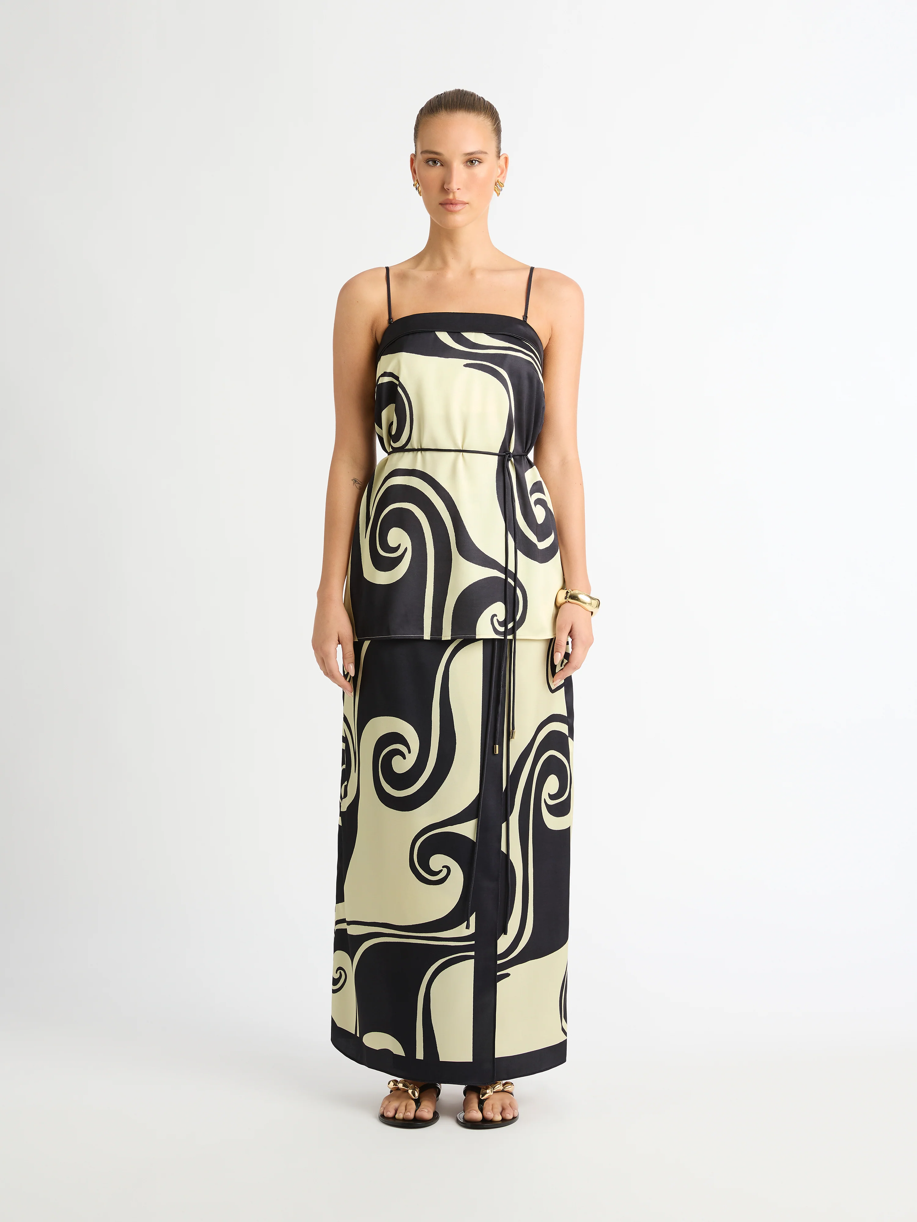OCEANIC SWIRL TOP