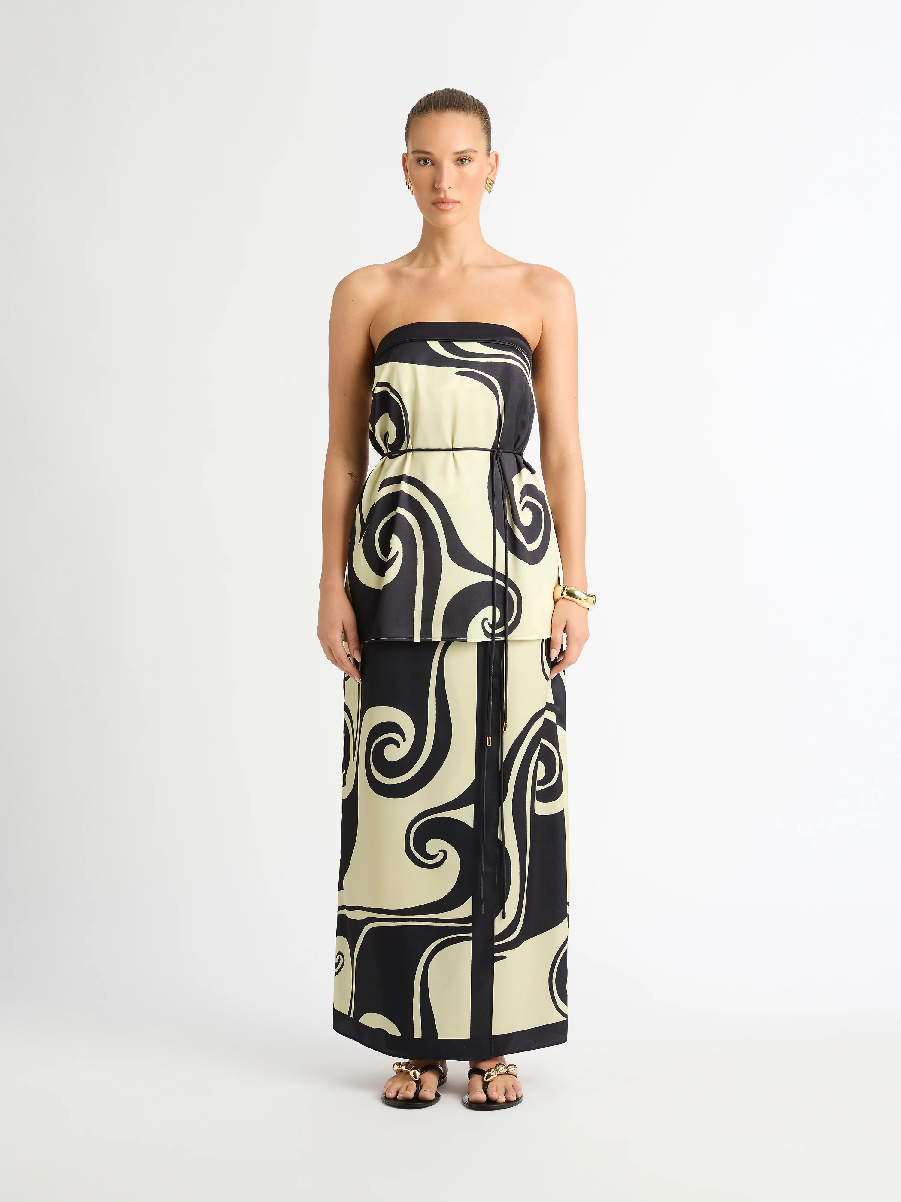 OCEANIC SWIRL TOP