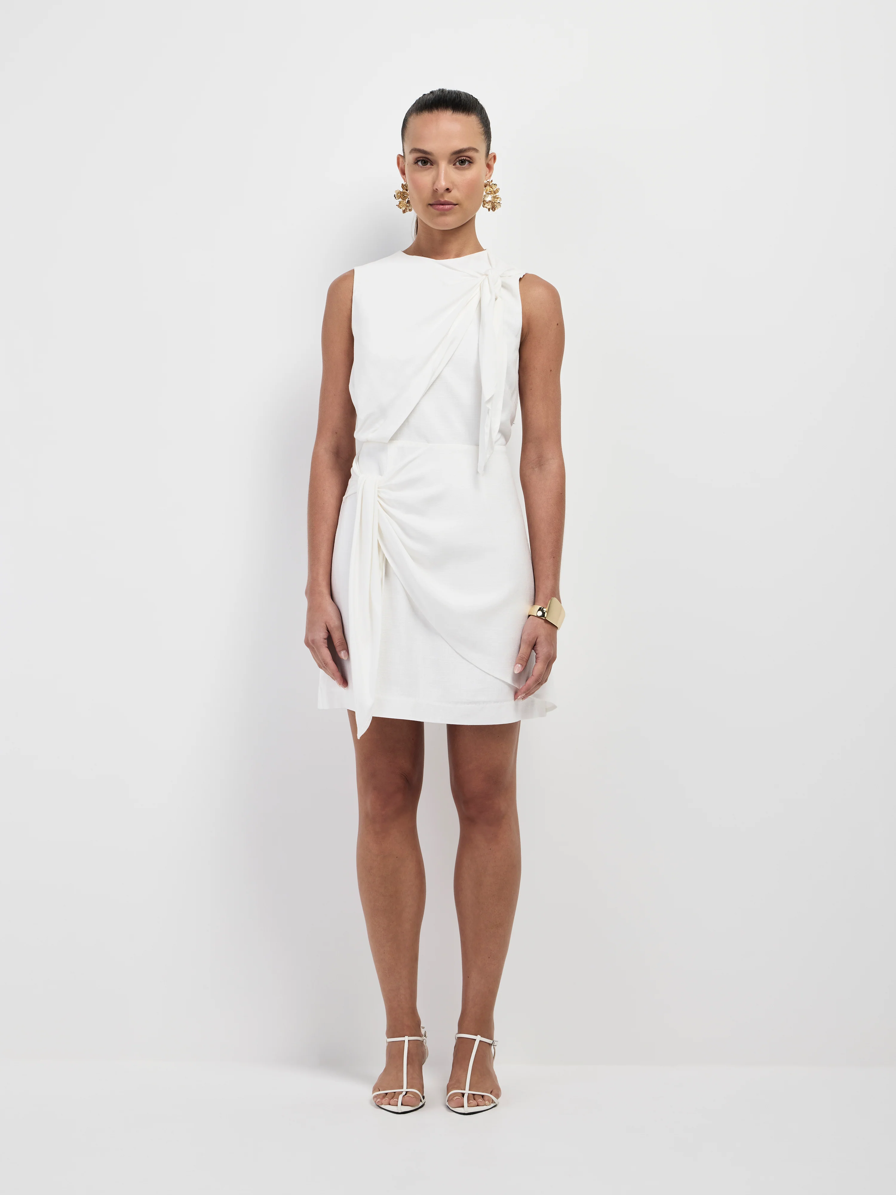 REECE LINEN MINI DRESS