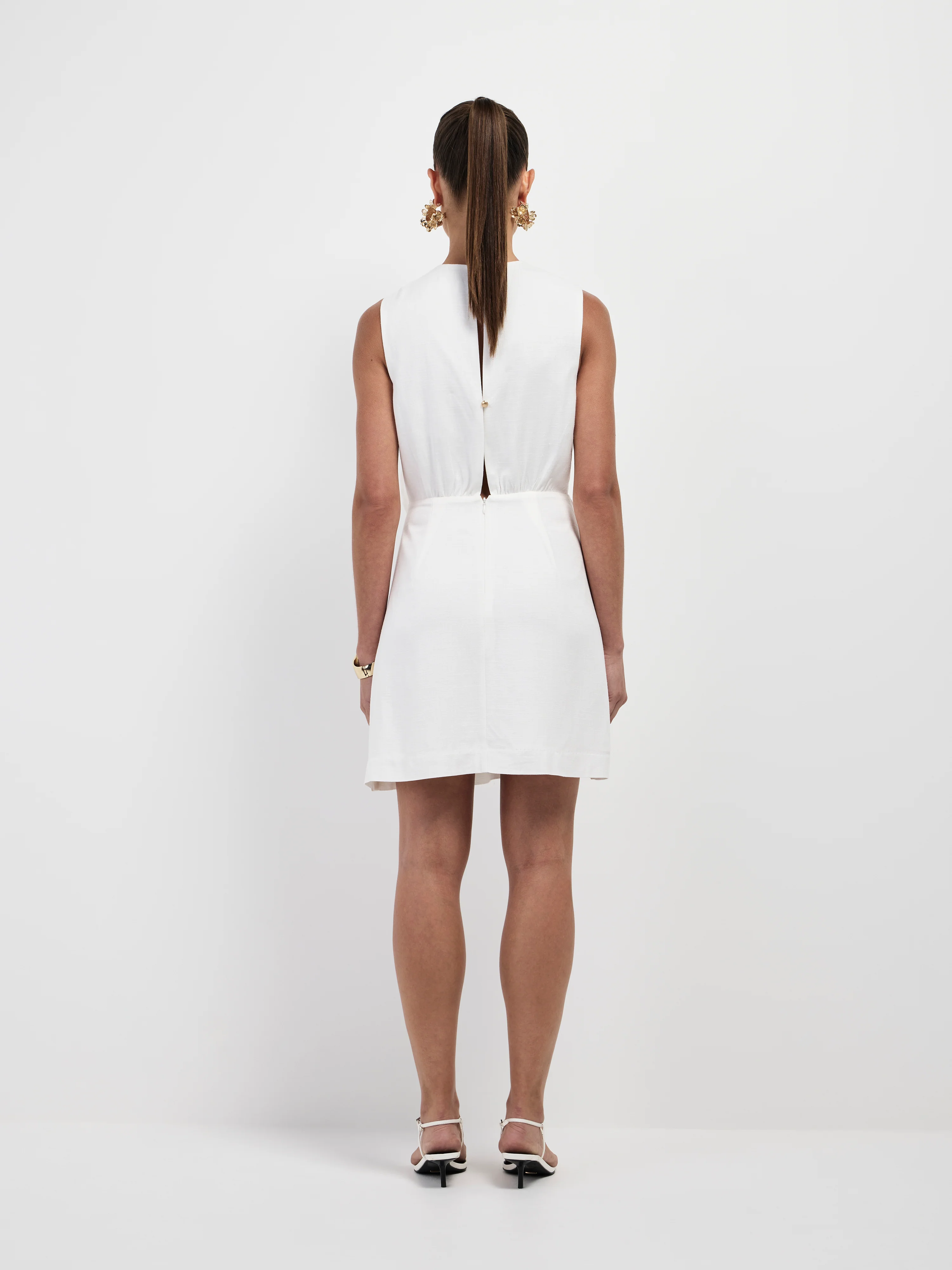 REECE LINEN MINI DRESS