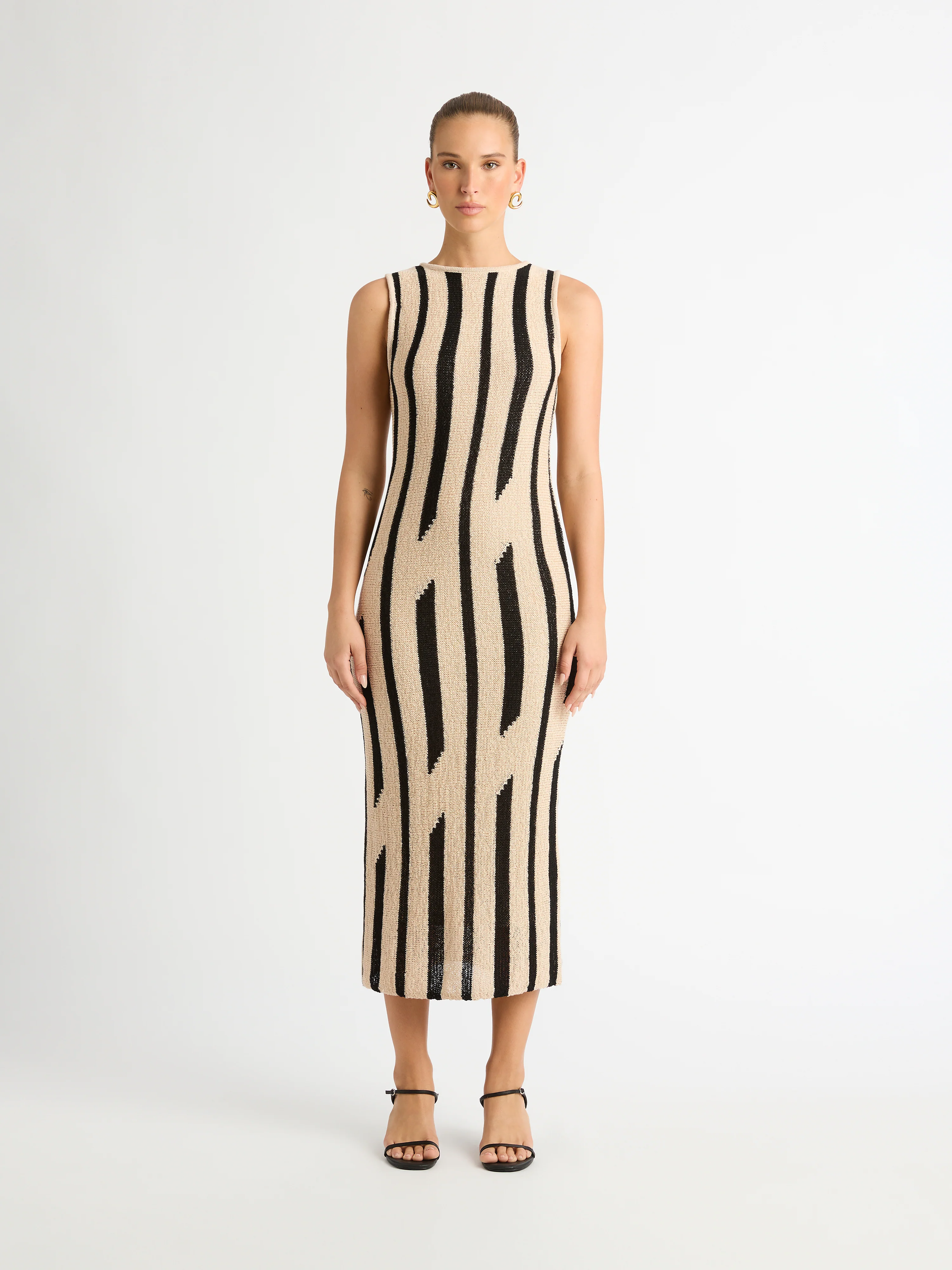 TROPEA CROCHET MIDI DRESS