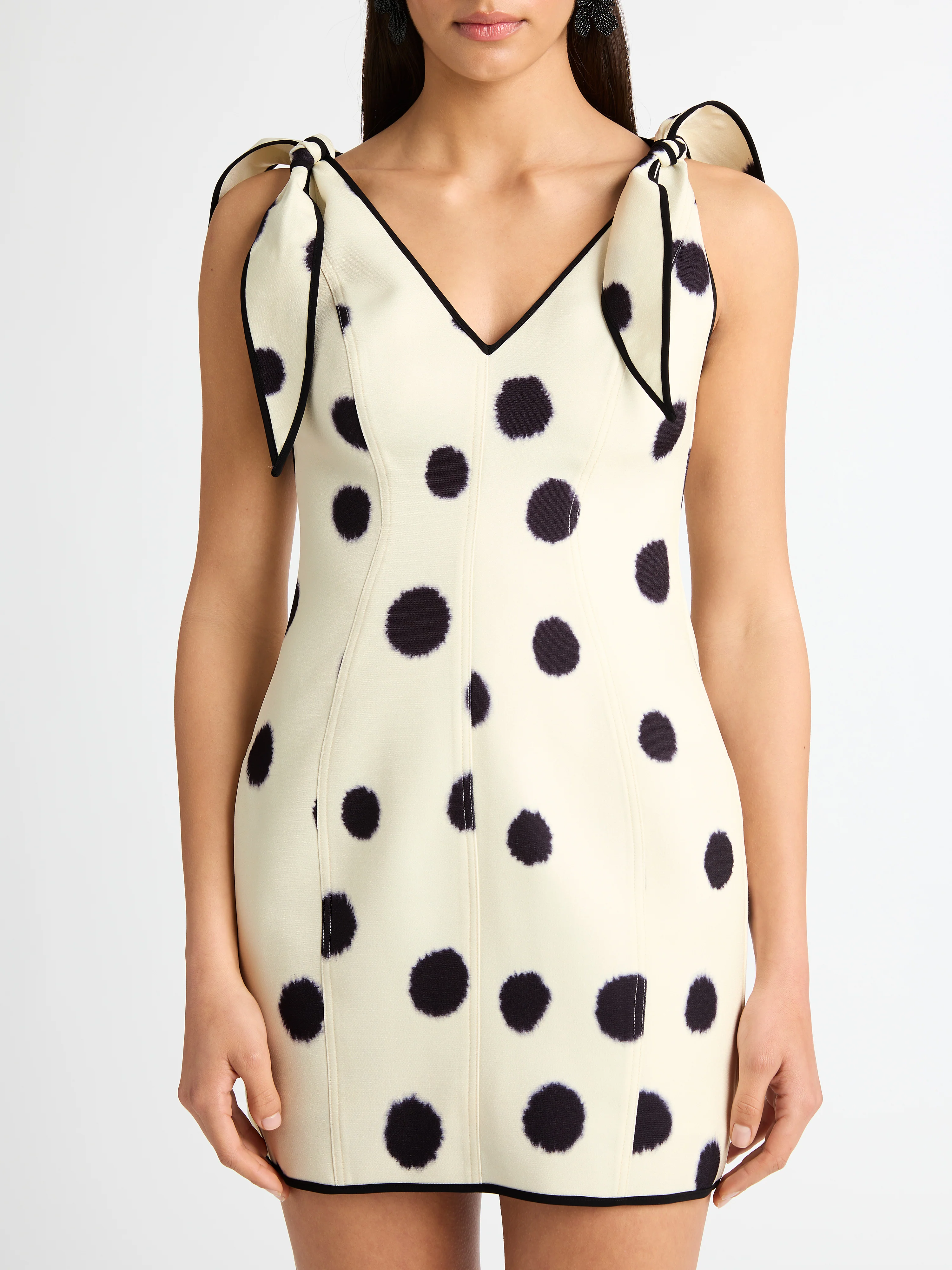 AUDREY SPOT MINI DRESS