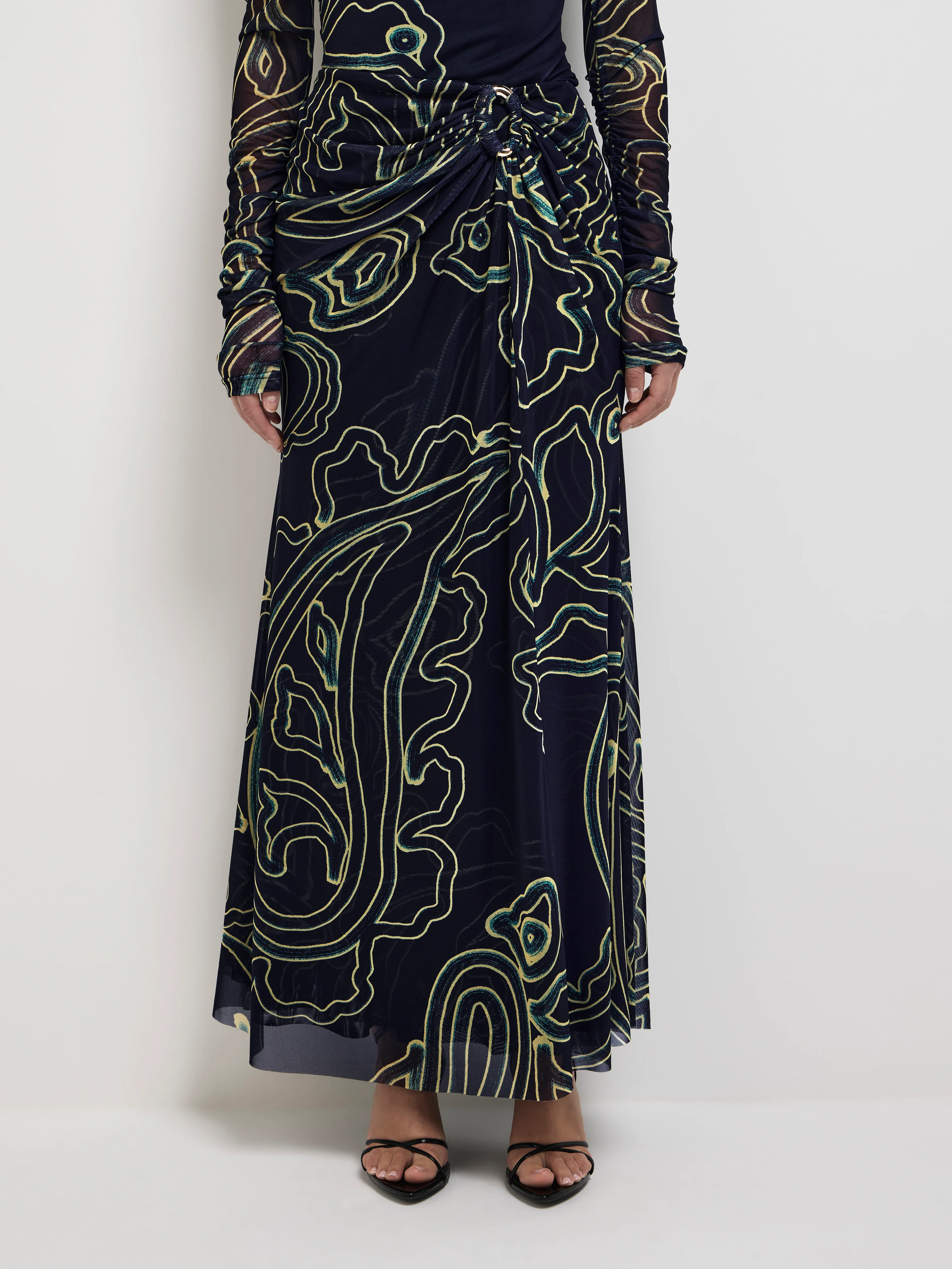 AURELIA PAISLEY SKIRT