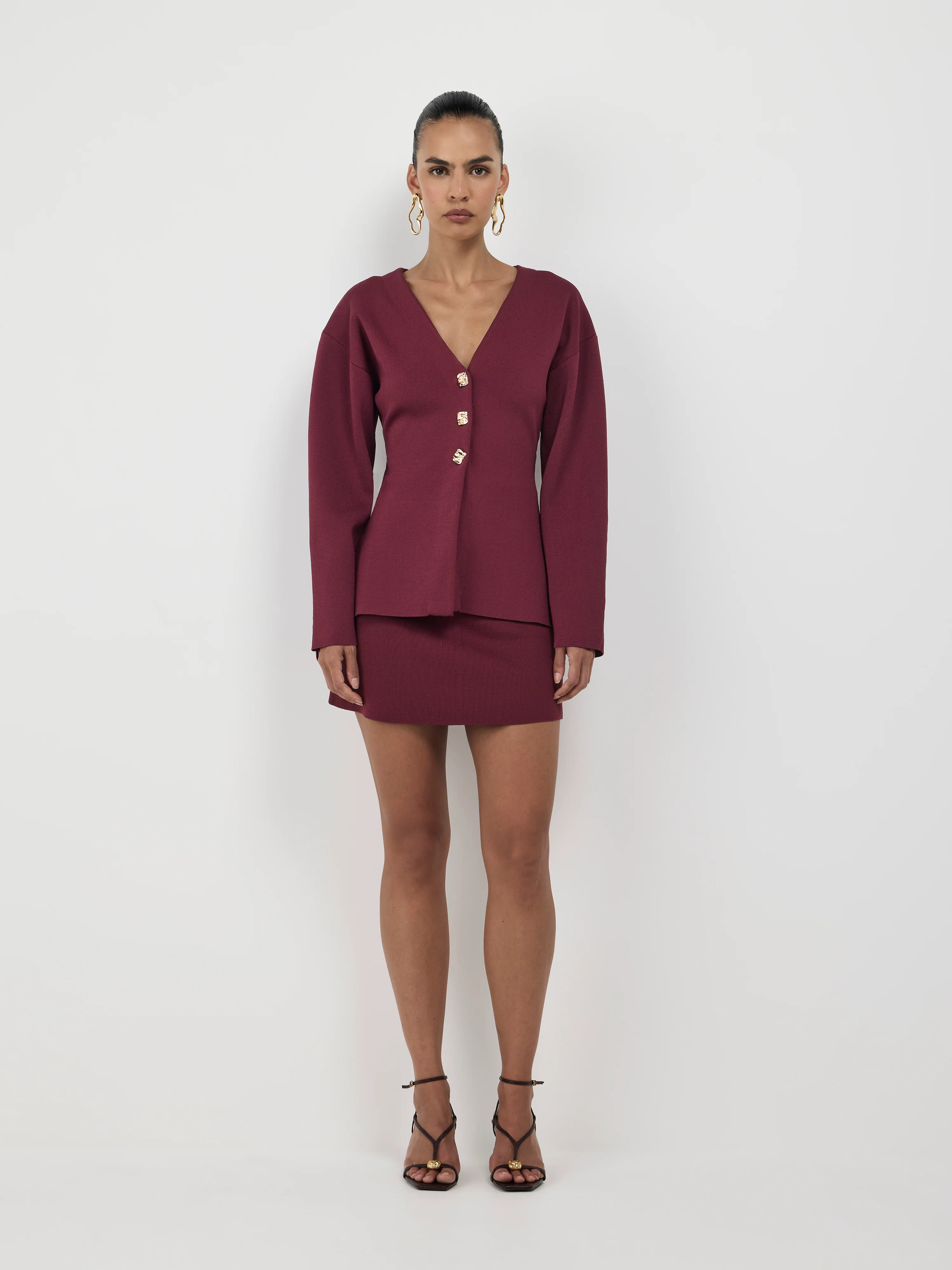 BAILEY KNIT MINI SKIRT