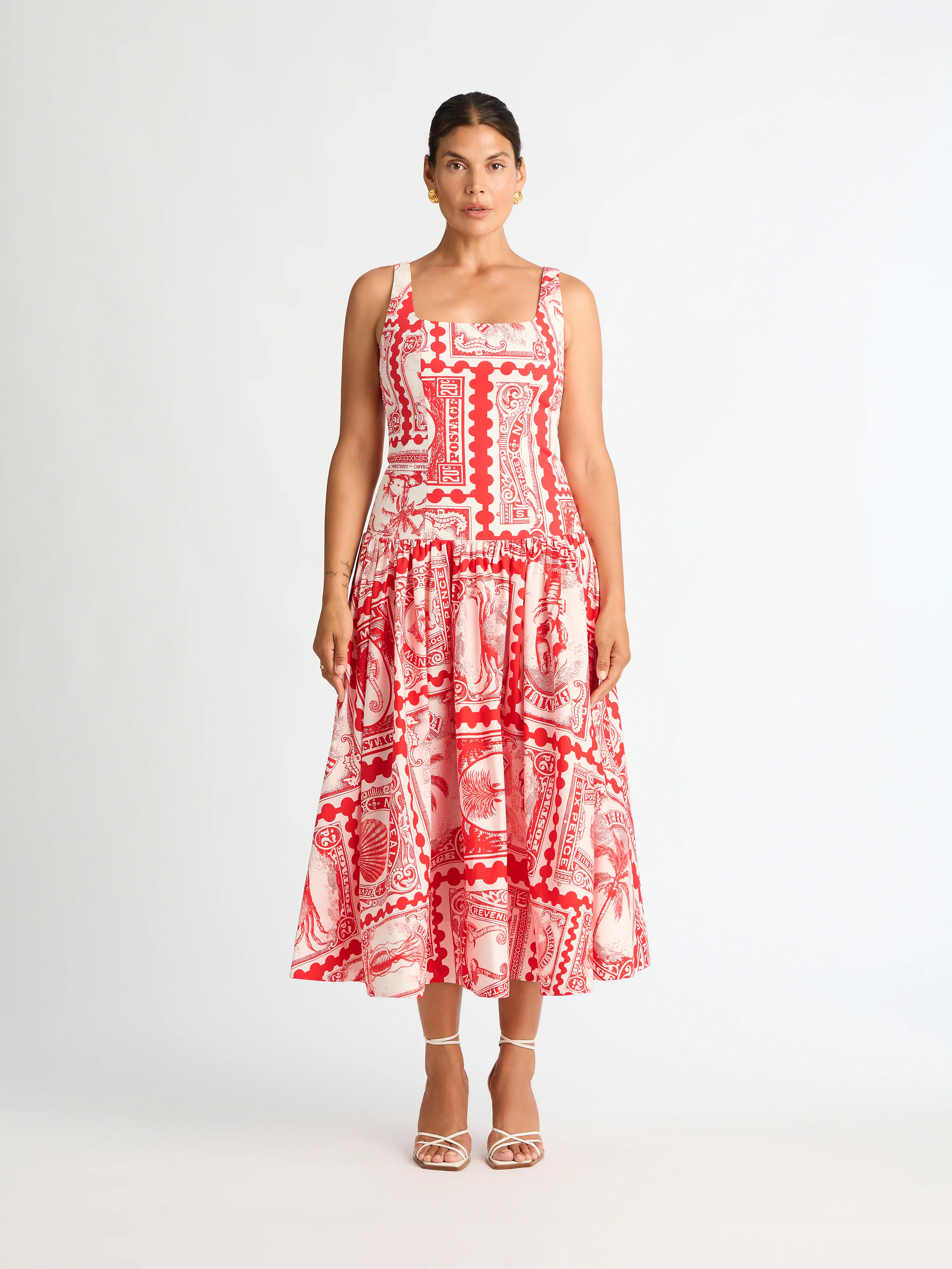 BERMUDA POST MAXI DRESS
