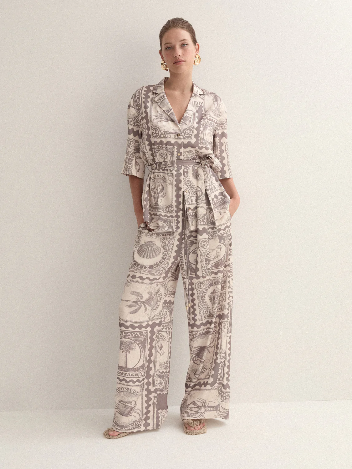 BERMUDA POST PANT