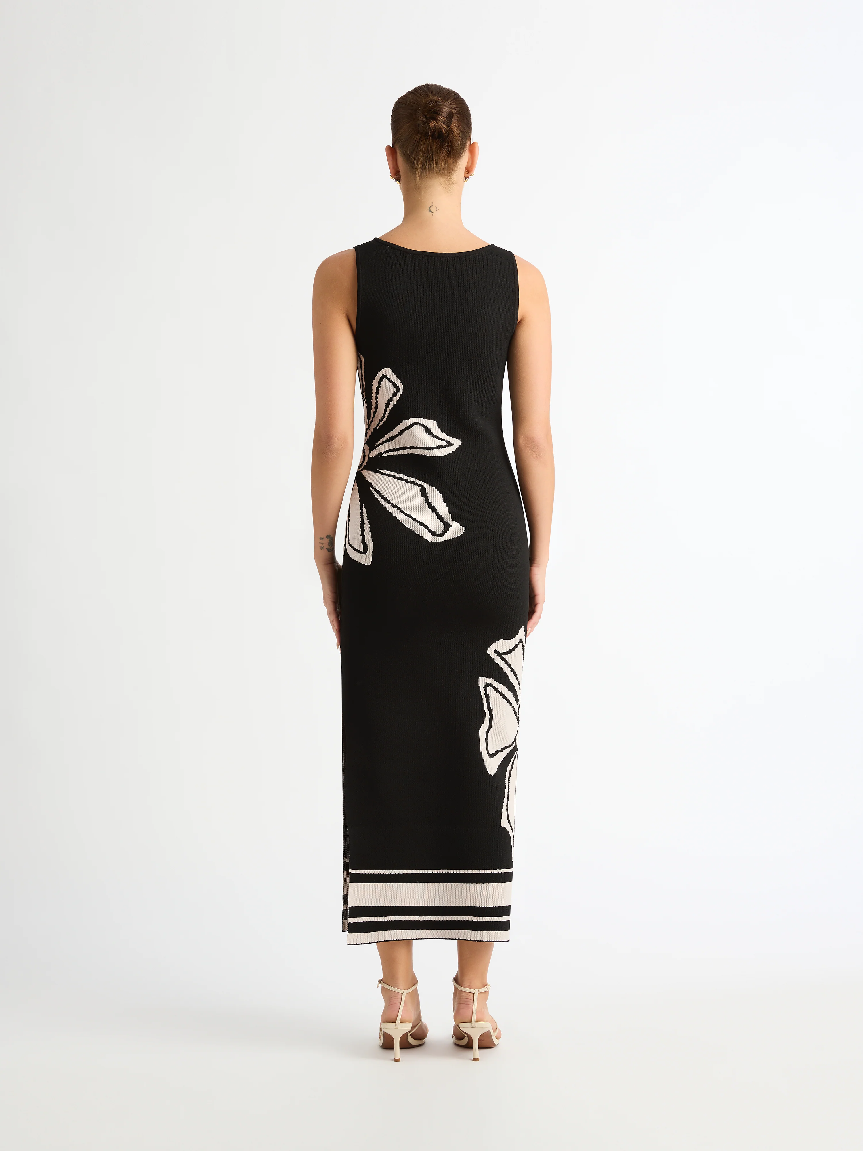 CALYPSO KNIT MIDI DRESS
